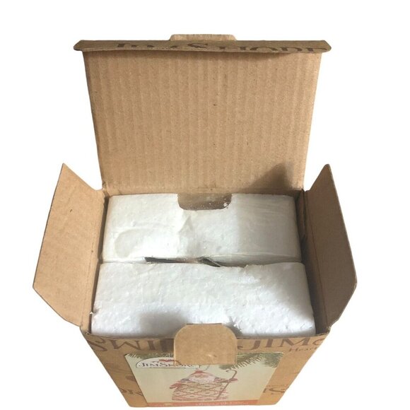 JIM SHORE "Santa with Cane" 4.5" Enesco Hanging Christmas Ornament Xmas IOB - Picture 2 of 7